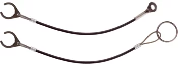     Câbles de re­te­nue pour broches à segments filetés
