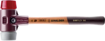                                             SIMPLEX soft-face mallets TPE-mid / plastic; with cast iron housing and high-quality wooden handle
 IM0009074 Foto ArtGrp
