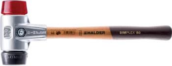                                             SIMPLEX soft-face mallets Rubber composition / plastic; with aluminium housing and high-quality wooden handle
 IM0009088 Foto ArtGrp
