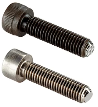 Ball-Ended Thrust Screws headed, ball protected against rotating
