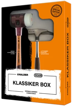                                             Box Classique Maillet SIMPLEX, caoutchouc chargé/superplastique et marteau de charpentier PICARD
 IM0013257 Foto Uebersicht
