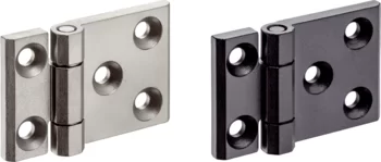                                             Hinges stainless steel, elongated on one side
 IM0013367 Foto Uebersicht
