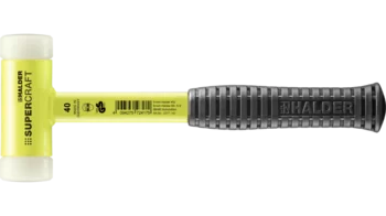                                             Maillet SUPERCRAFT avec manche en tube d'acier incassable, revêtu jaune fluorescent et poignée antidérapante
 IM0013933 Foto
