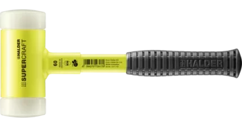                                            Maillet SUPERCRAFT avec manche en tube d'acier incassable, revêtu jaune fluorescent et poignée antidérapante
 IM0013935 Foto
