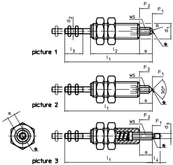                                             Sensing Elements with actuating bolt, protected against rotating
 IM0001061 Zeichnung en
